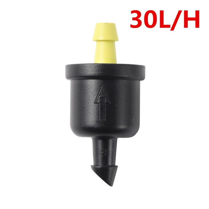 20/30/40L pressure compensation Dripper 4/7mm hose barb thread