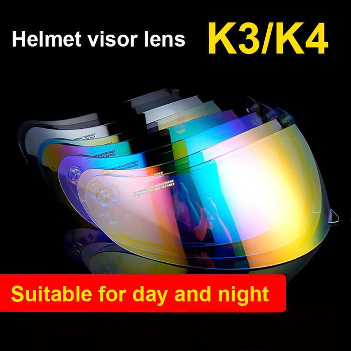 For AGV K3 K4 Helmet Visor Original Full Face Casco UV Protection