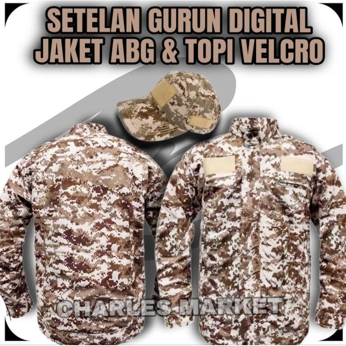 JAKET ABG LORENG GURUN DIGITAL - JAKET GURUN DIGITAL ABG LORENG - JAKET LORENG ABG GURUN DIGITAL