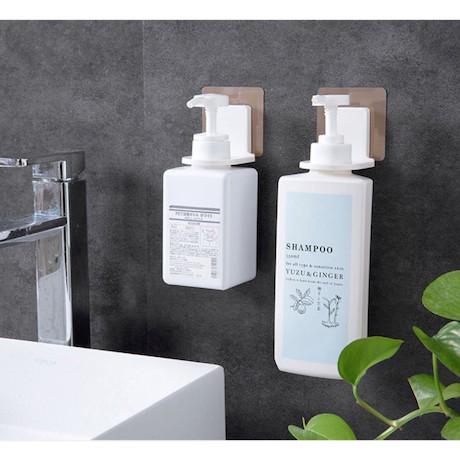 CL Gantungan Botol Shampo Sabun Dinding Kamar Mandi Holder Botol Sabun