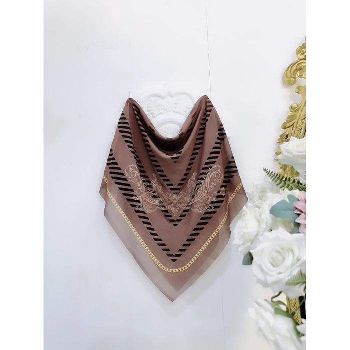HIJAB JILBAB KRUDUNG SEGIEMPAT SHR MOTIF ADU MANIS Ap