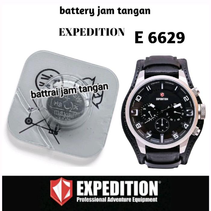 battrai jam tangan Expedition battrai pengganti battrai jam original e6629