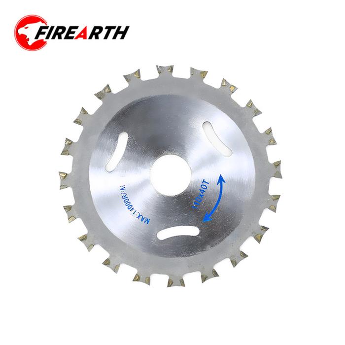 Firearth 4 Inch TCT Saw Blade HSS Circular Saw Blade 40T Double-Side