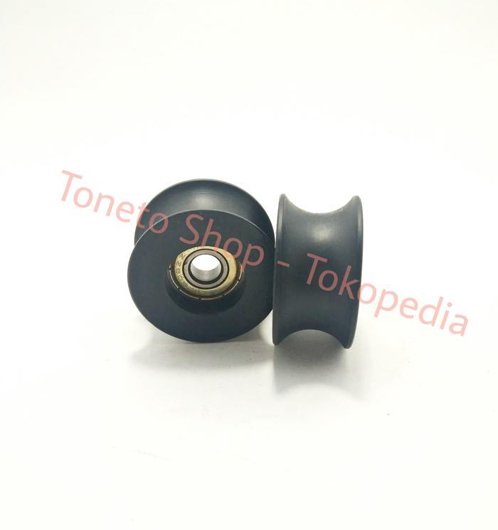 new - u groove pulley roller bearing / wheel ball bearing bu0840 ~ z20 shaft