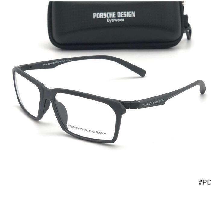 TERUJI Frame Kacamata Porsche Design 8369 Pria Sporty Lentur Ringan P8369