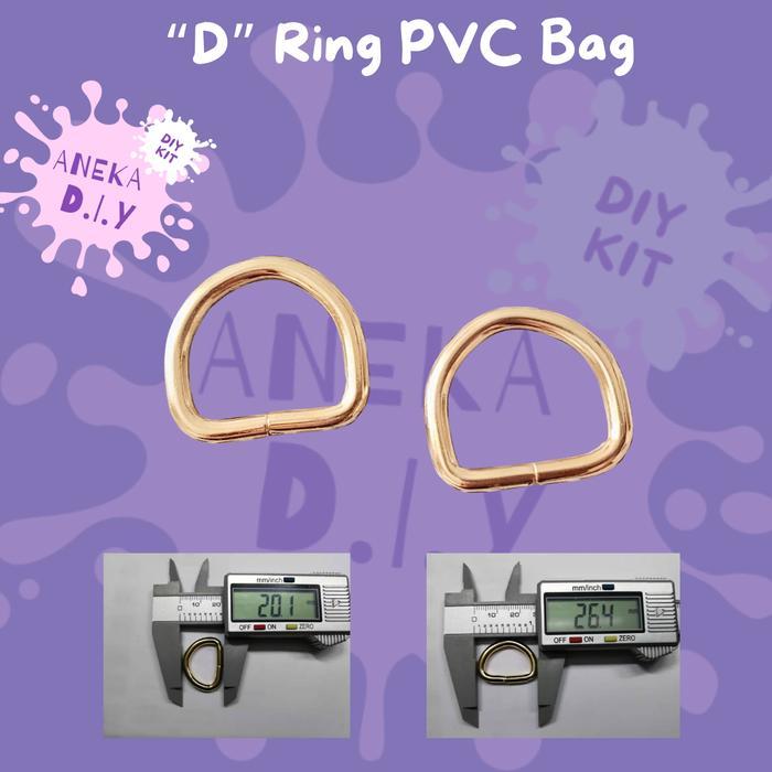 GRATIS ONGKIR Aksesoris Rajut Tas PVC / Aksesoris Tas PVC DIY / Aksesoris Rajut / Perlengkapan Rajut