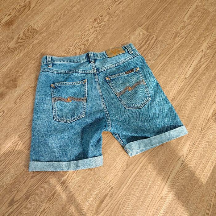 nudie jeans josh shorts, celana pendek