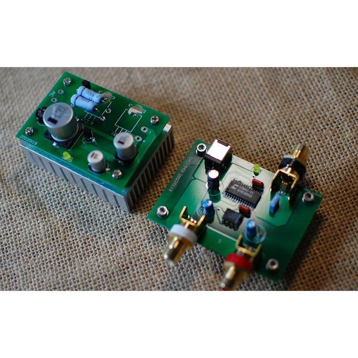 TDA1543 decoding + SUPER super class A parallel regulated power