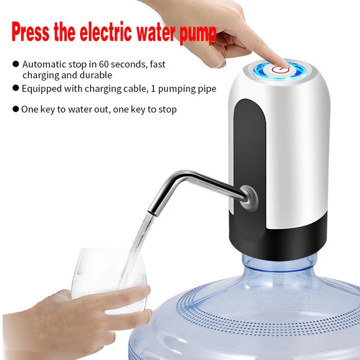 Electric Water Dispenser Pump Automatic Water Bottle Pump USB