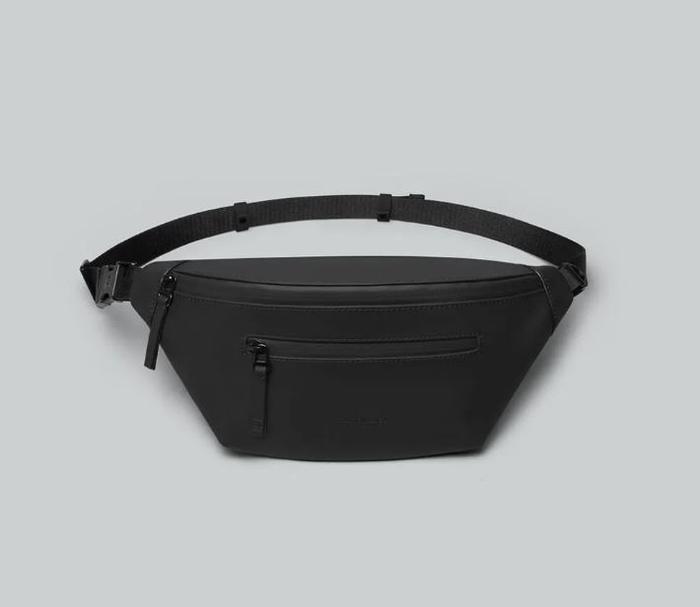 Gaston Luga Splash Bum Bag Black Sling Bag Waist Bag