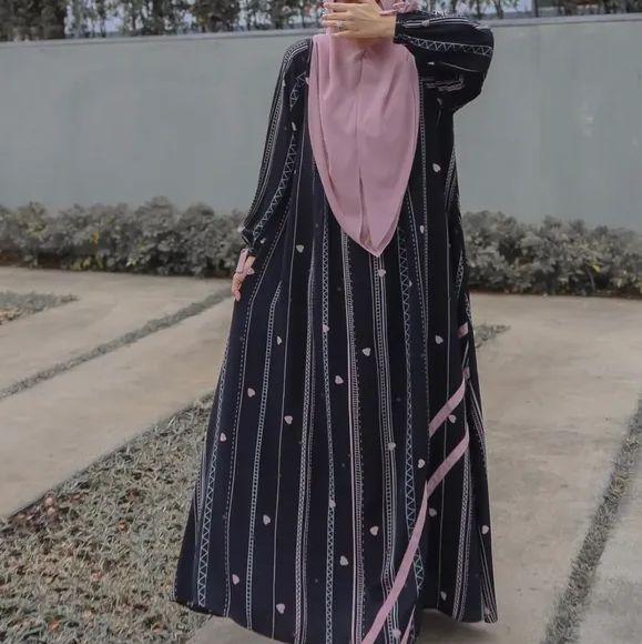 snow love series syari by zafeetri ZF signature set khimar