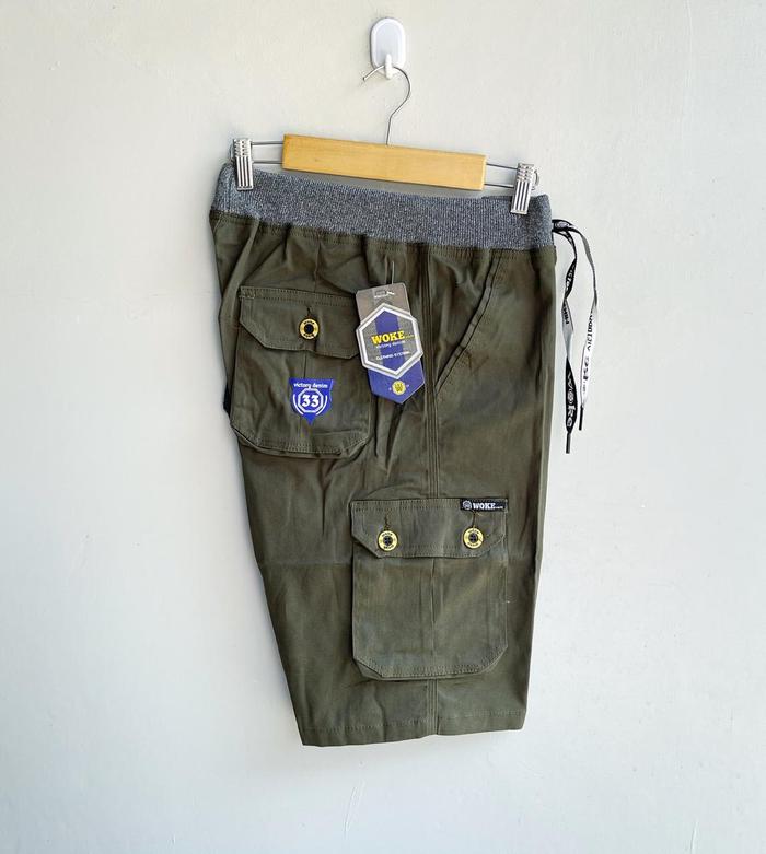 CARGO PENDEK WOKE MURAH // CELANA PENDEK COWOK // SIZE DEWASA