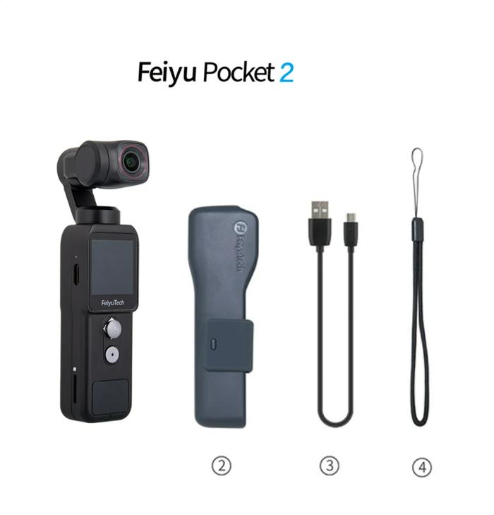 Feiyu Tech Feuyu Pocket 2 handheld 3-Axis Gimbal stabilized 4K Video