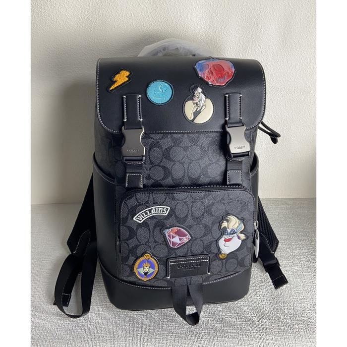 Tas Ransel Track New Men's Backpack Disney Limited Edition Collaboration Backpack Book Bag CC036