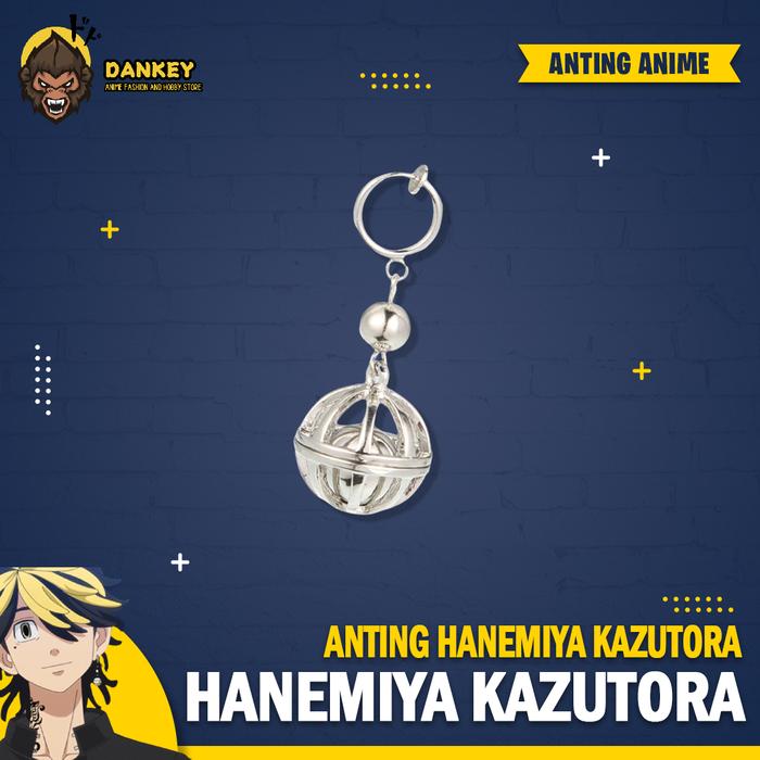 Anting Kazutora Hanemiya Cosplay Anime Tokyo Revengers
