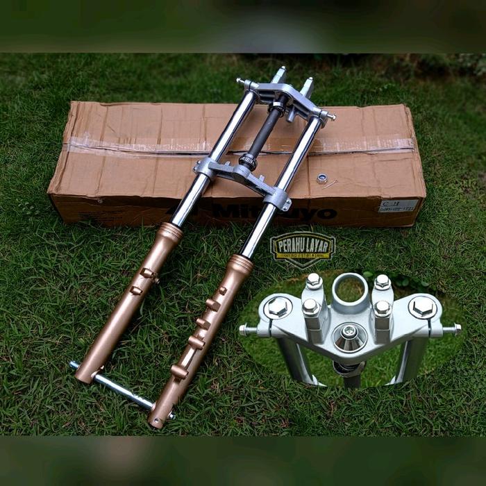 Shock Depan Ninja RR Mitsuyo Buttom Gold