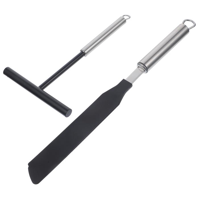 Crepe Spatula Spreader Tool Scraper Pancake Cake Maker Cream Icing