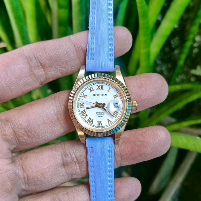 Jam Tangan Original Rhythm Sapphire Quartz