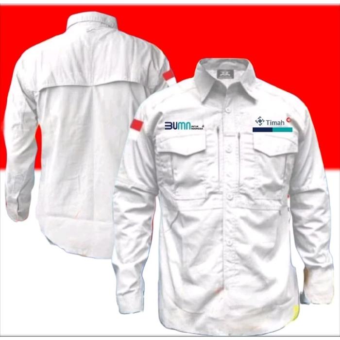 kemeja tactical PT timah baju tactical PT timah kemeja PT timah baju PT timah seragam PT timah Pdh P