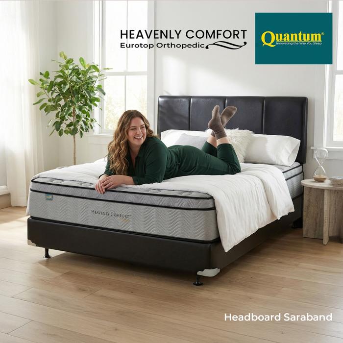 NEW PRODUK Kasur Orthopedic Quantum Springbed Heavenly Comfort Eurotop