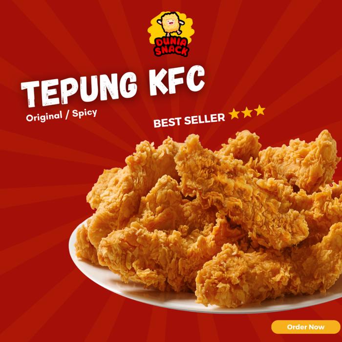 TEPUNG AYAM GORENG CRISPY KFC FREE TEPUNG BIANG FRIED CHICKEN