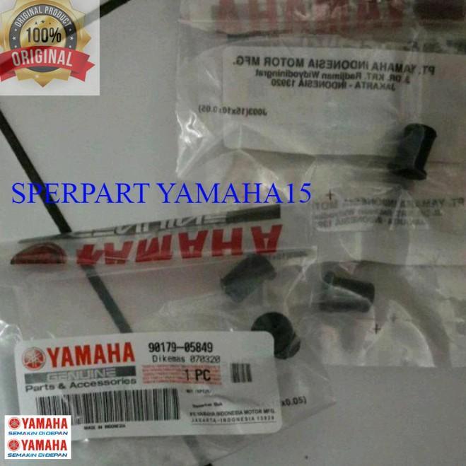KARET BAUT VISOR VIXION NVA NVL 4 PCS ORIGINAL YGP
