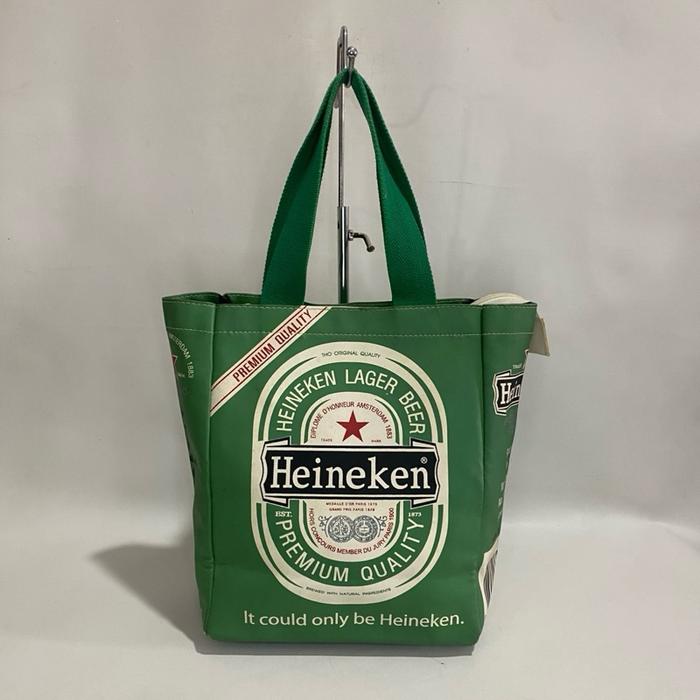 Heineken* tas tote bag hijau