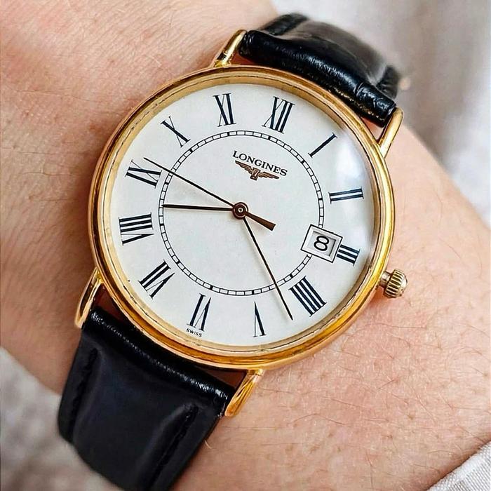 Longines 1980 no oris omega hamilton jam vintage watches