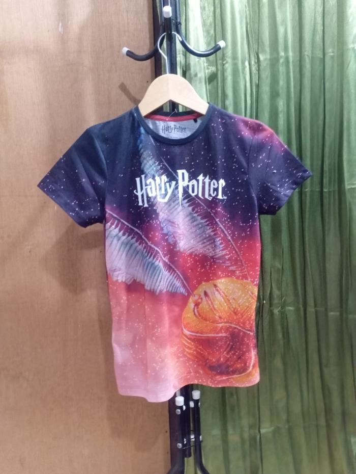 AOP Hary Potter-Kaos Semi Katun Kids