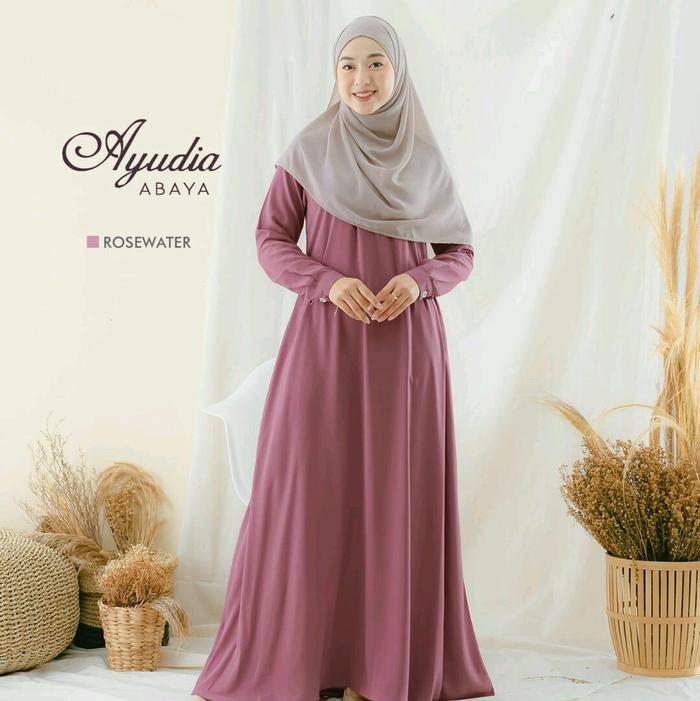 abaya murah ayudia Gamis Muslim Wanita