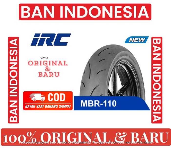 BAN LUAR IRC RING 17 TUBELESS 100/80-17 100/90-17 110/70-17 120/70-17 130/70-17 140/70-17