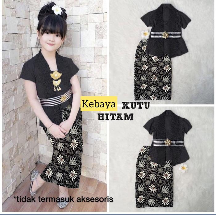 Promo Kebaya Anak Perempuan Modern Set Kebaya Anak TK SD Setelan Kebaya Kutubaru Anak Cewek Baju Keb