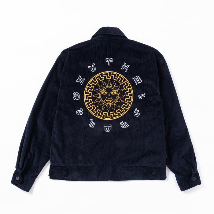 Blackseven | Corduroy Work Jacket | Zodiac Navy