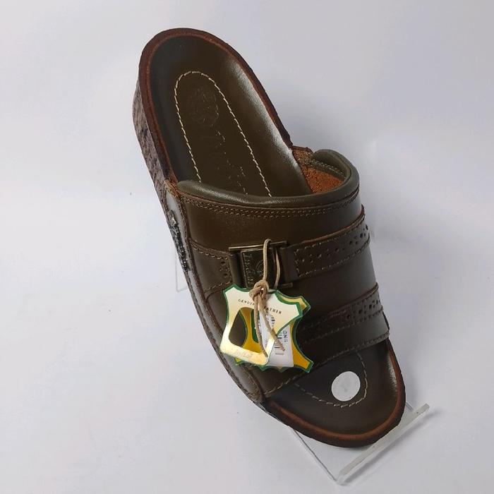 Sandal Indian Ori. Sandal Cowo kulit