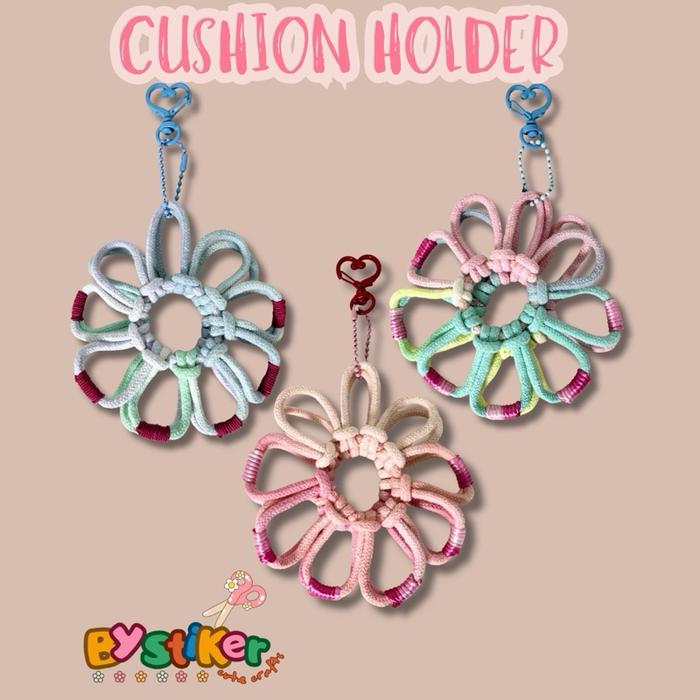 Cushion Holder Bagcharm/Keychain