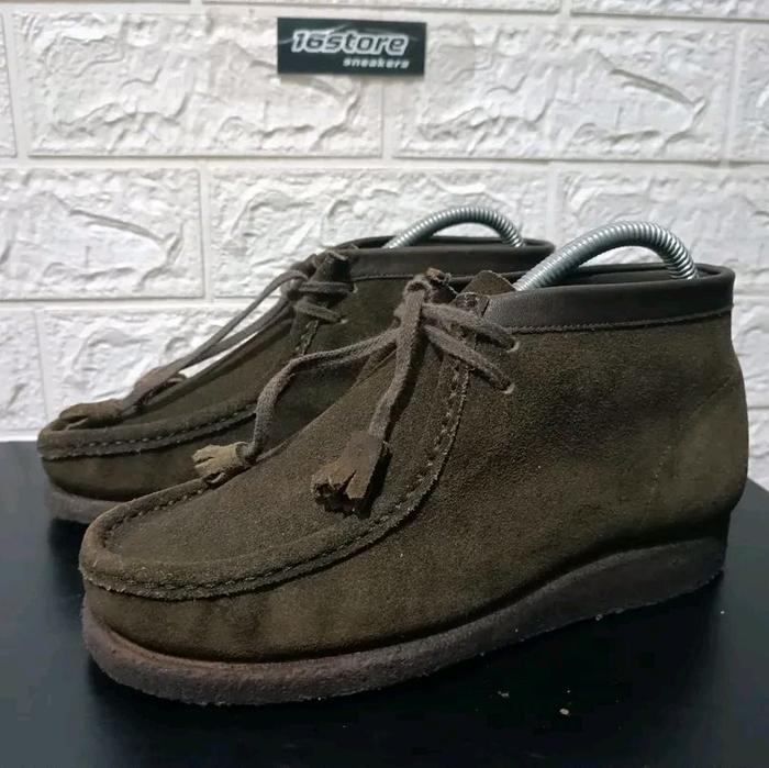 CLARKS  ORIGINAL SECOND SUED COKLAT