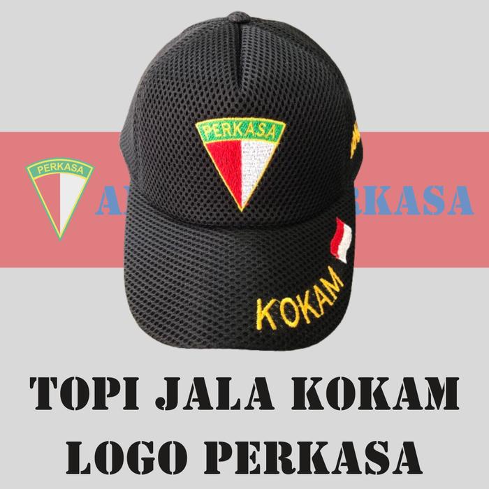 Amanat Perkasa-Topi Jala Kokam Logo Perkasa Elegan