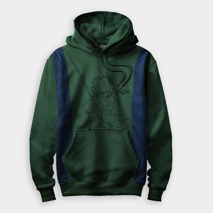 Terbaru Larusso | Attack On Titan Hoodie Levi Ackerman