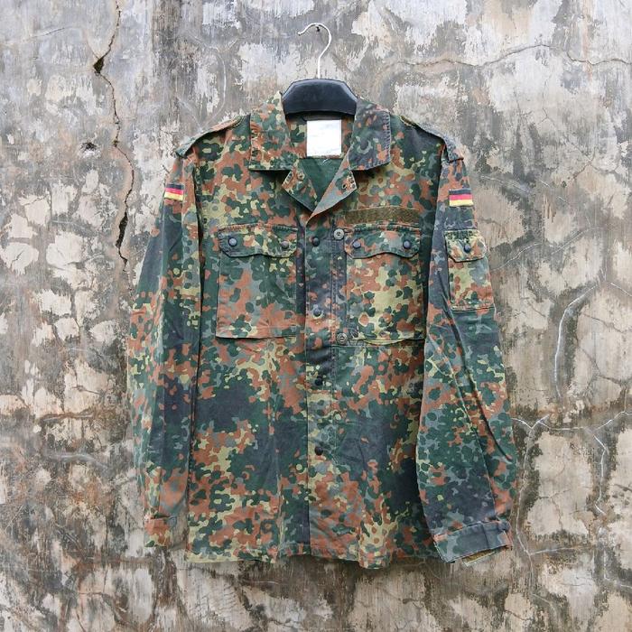 german army flecktarn shirt military not buzz rickson