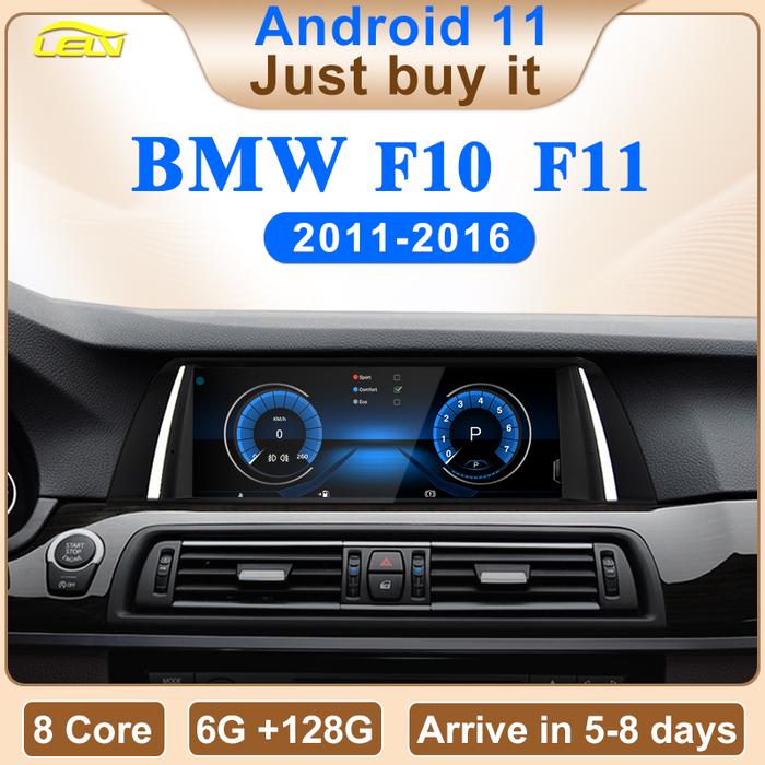 Factory Price ID8 8Core Android AUTO Carplay For BMW 5Series F10 F11