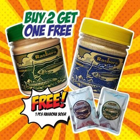 UMPAN Pancing Rasbora Wangi dan Amis 90 Gram Kemasan Botol Special Micro Fishing