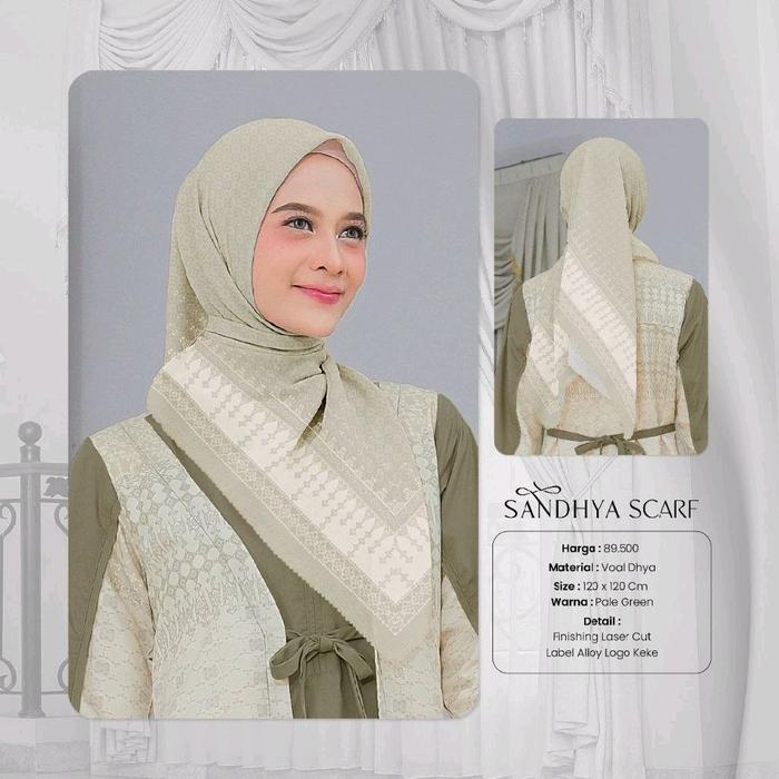 HIJAB SEGIEMPAT SERIES SANDHYA SCARF