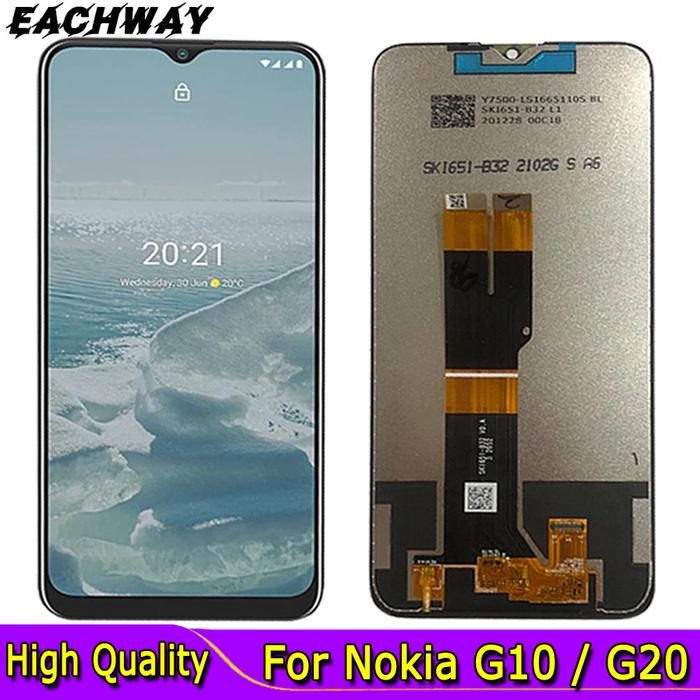 For Nokia G10 G20 LCD Display Touch Screen Digitizer For Nokia G20