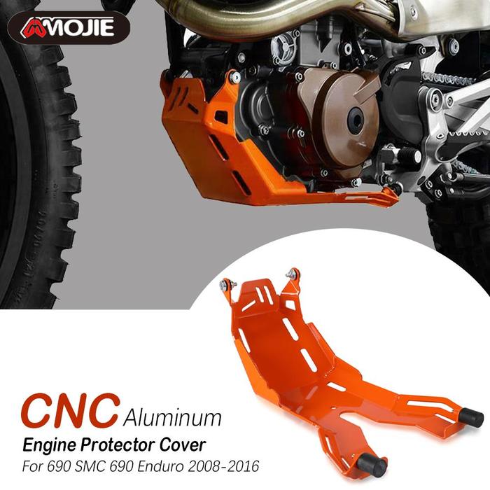Skid Plate Splash Chassis Guard Engine Motor Protection For 690 SMC