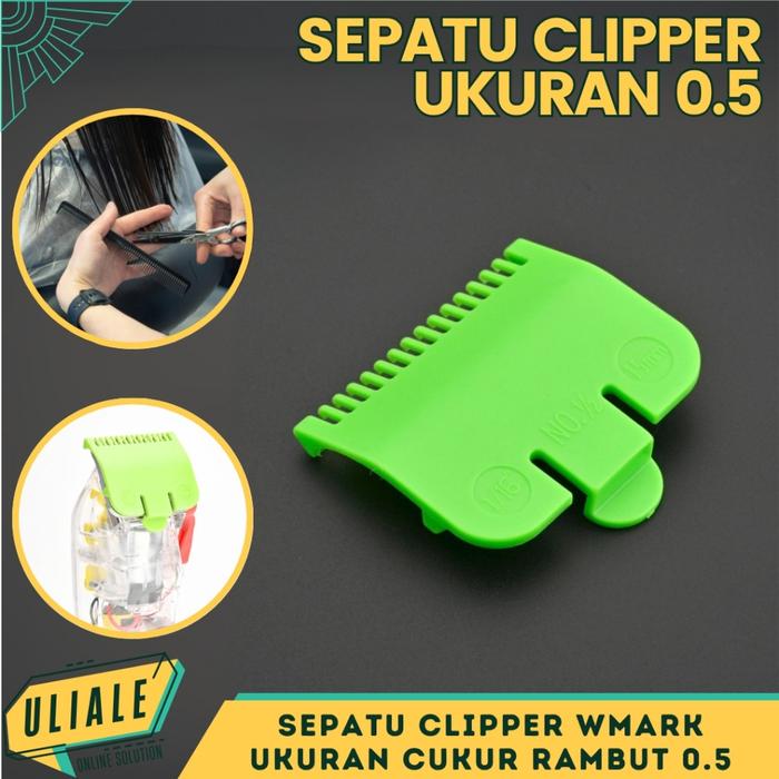 Sepatu Clipper 0.5 Sepatu Kliper Sisir Ukuran Cukur Rambut 0.5 1.5mm WMARK