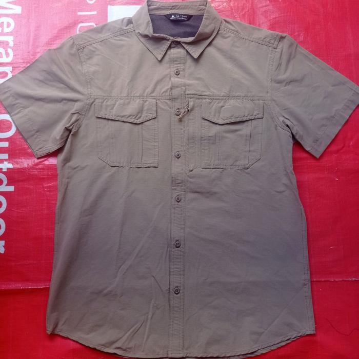 Kemeja Gunung Eiger Quickdry SS Khaki