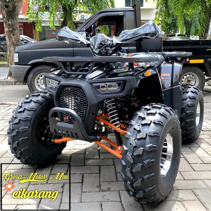 ATV 125CC NEW HUNTER MATIC VELG RACING RING 8 MESIN 4TAK - Merah