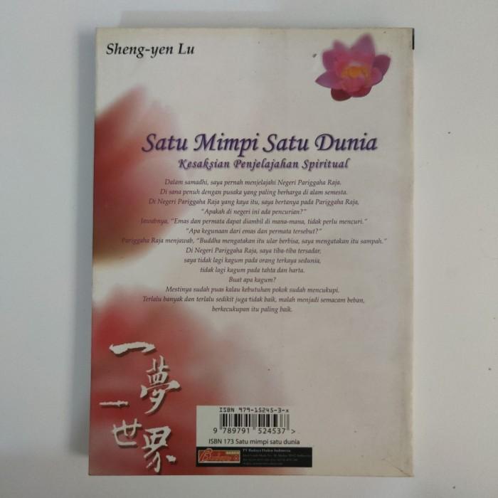 Buku Satu Mimpi Satu Dunia Karya Sheng-Yen Lu