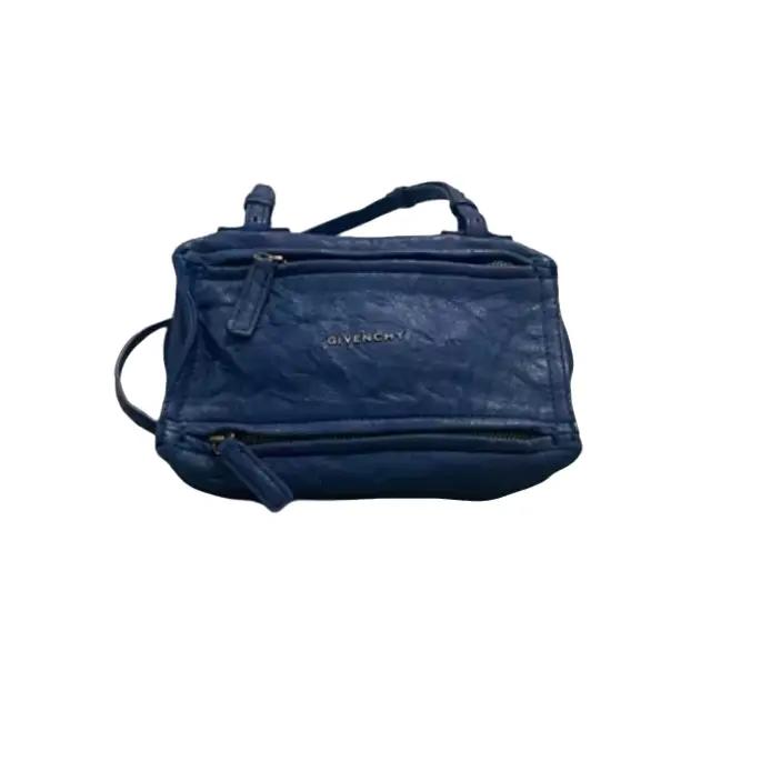 Sling bag pandora biru kulit asli