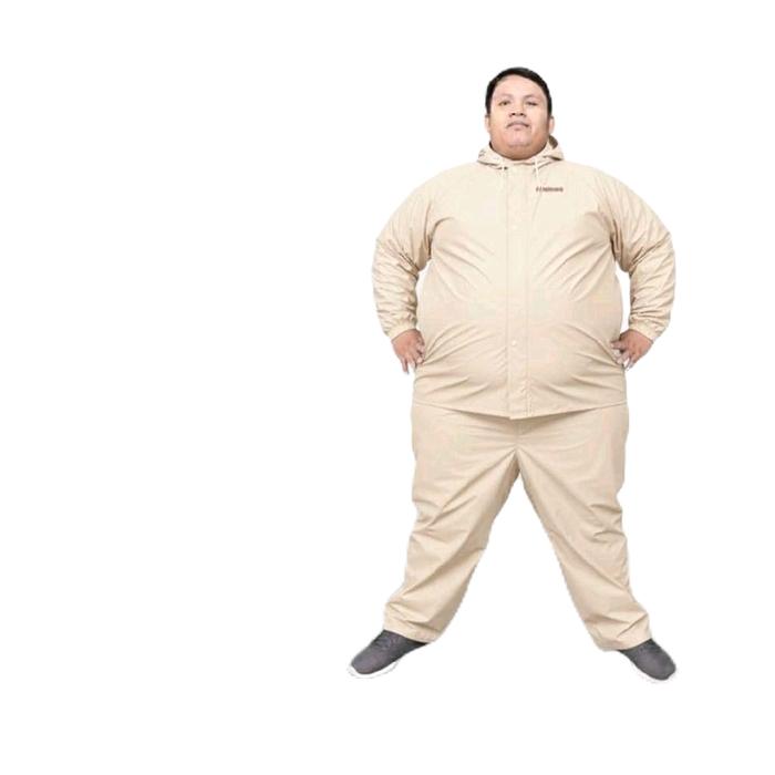 GENZHO Jas Hujan Setelan Raincoat Ukuran Besar untuk Pria Wanita Gemuk Big Size Terlaris dan Nyaman